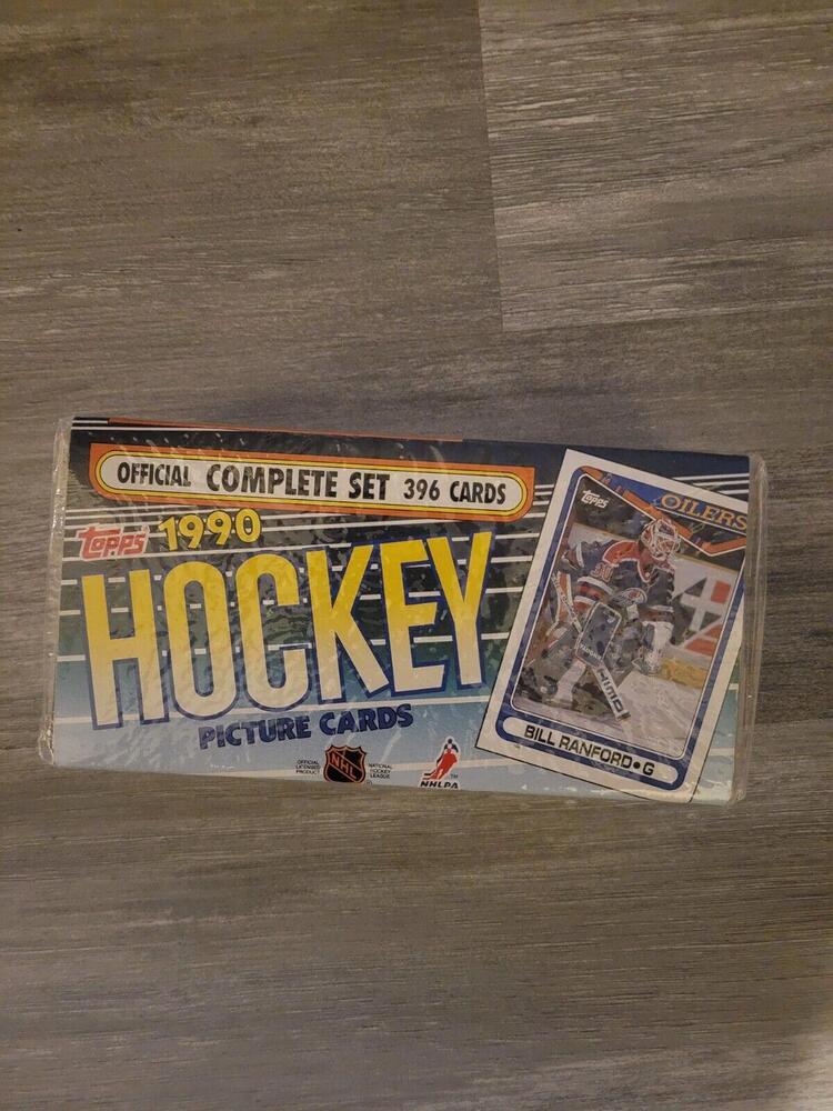 1990 Topps Hockey Official Complete Factory Sealed Set 396 NHL Cards 89 88 87 86
